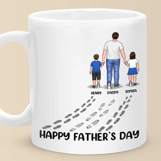 Father - Happy Father's Day - Personalized Mug - The Next Custom Gift