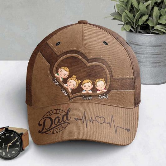 Father's Day - Best Dad Ever - Personalized Classic Cap (HJ) - The Next Custom Gift