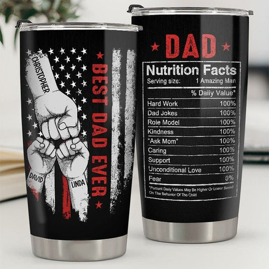 Father's Day - You're The Best Dad Ever - Personalized Tumbler - The Next Custom Gift