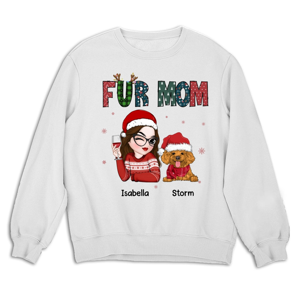 My Lovely Fur Mom - Personalized Custom Sweatshirt