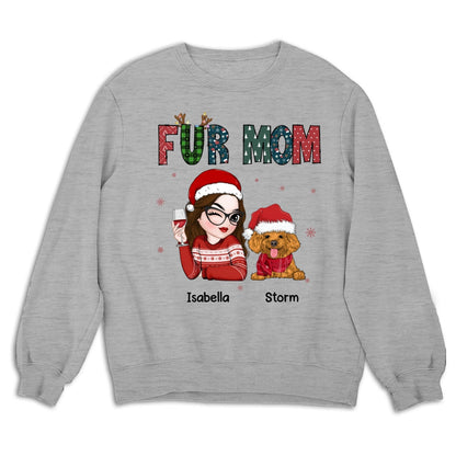 My Lovely Fur Mom - Personalized Custom Sweatshirt