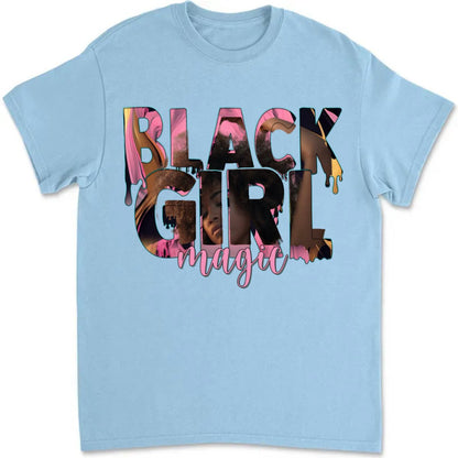 Friends - Black Girl Magic - Personalized T - shirt (LH) - The Next Custom Gift