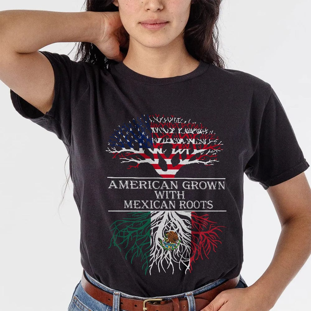 American Grown with Mexican Roots America Shirt