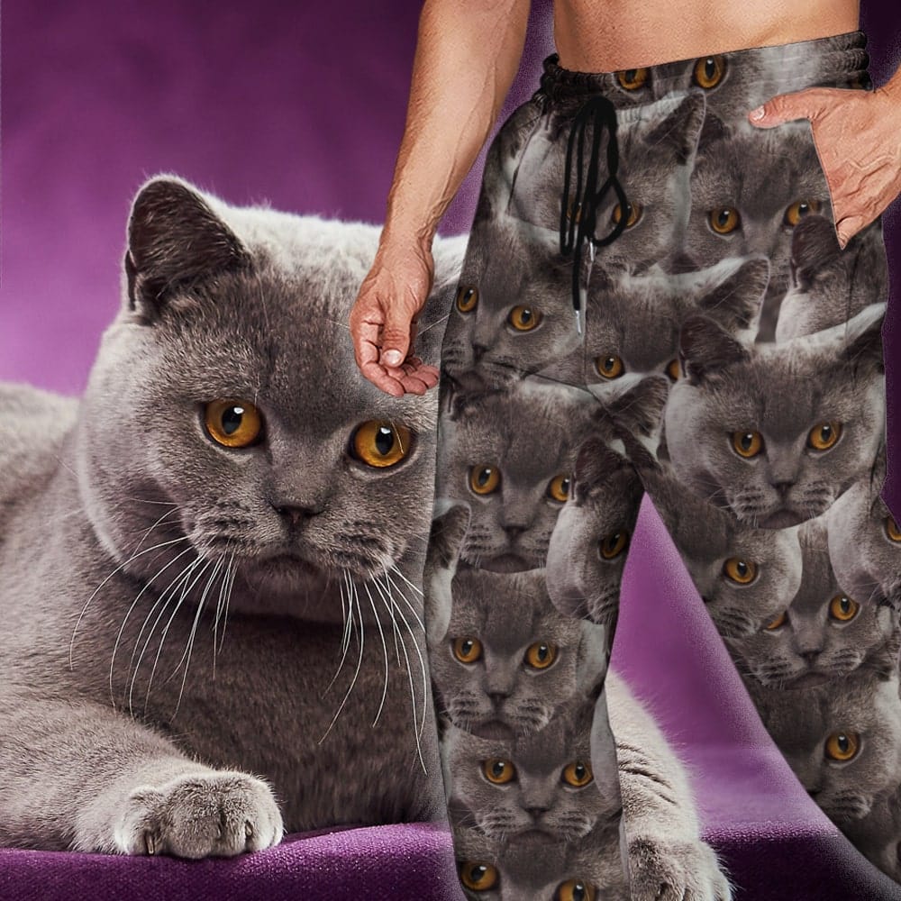 GeckoCustom Customized Sweatpants Upload Photo Dog Cat For Men and Women's N369 888950 120728