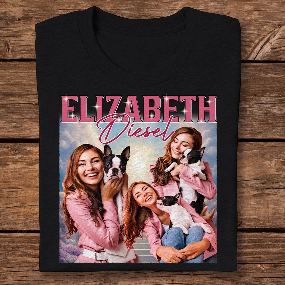 GeckoCustom Personalized Shirt Portrait Photo With Retro Style N369 889685