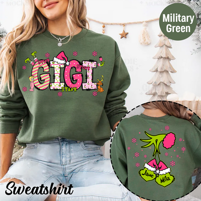 Custom Christmas Gigi Kids Name Christmas 2024