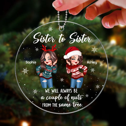 Couple Of Nuts Sisters Best Friend Gift Personalized Acrylic Ornament