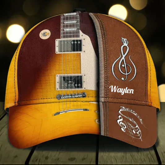 Guitar Lover - Personalized Cap - The Next Custom Gift