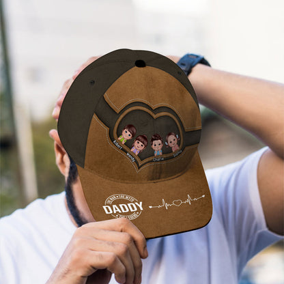 The Legend Grandpa Personalized Classic Cap, Gift For Grandpa, Gift For Him