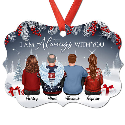 Always With You Memorial Berry Tree Personalized Christmas Ornament