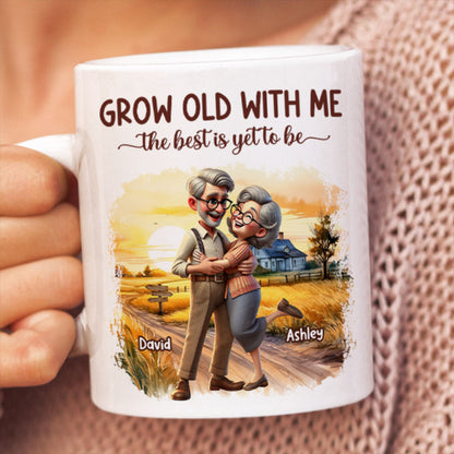 I Had You And You Had Me Happy Old Couple Personalized Mug, Anniversary Valentine's Day For Him, For Her, Husband, Wife