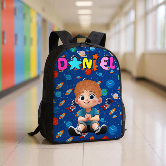Custom Name Backpack for Kids, Unique Designs for Boys & Girls, Back to School Backpack