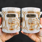 Master of Style, Personalized Coffee Mug, Gift for Hairstylist Lovers