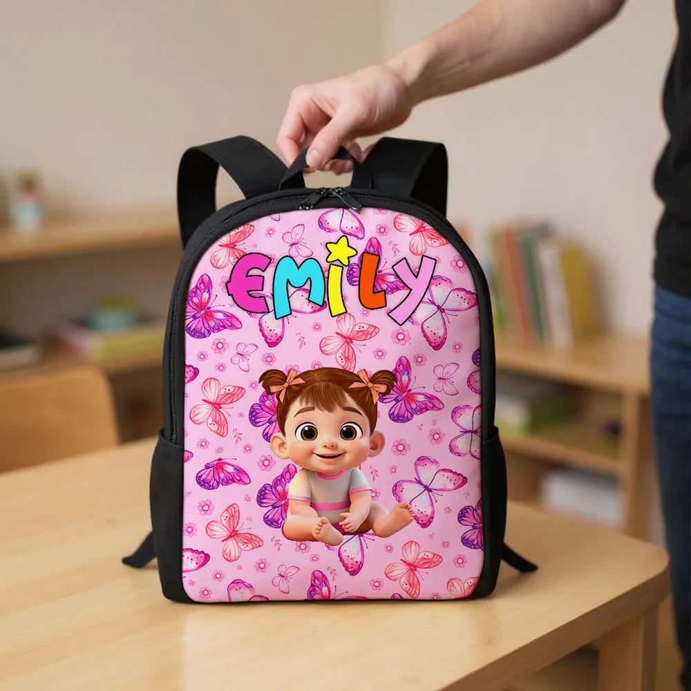 Custom Name Backpack for Kids, Unique Designs for Boys & Girls, Back to School Backpack