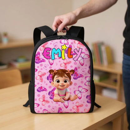 Custom Name Backpack for Kids, Unique Designs for Boys & Girls, Back to School Backpack