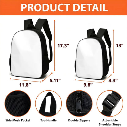 Custom Name Backpack for Kids, Unique Designs for Boys & Girls, Back to School Backpack