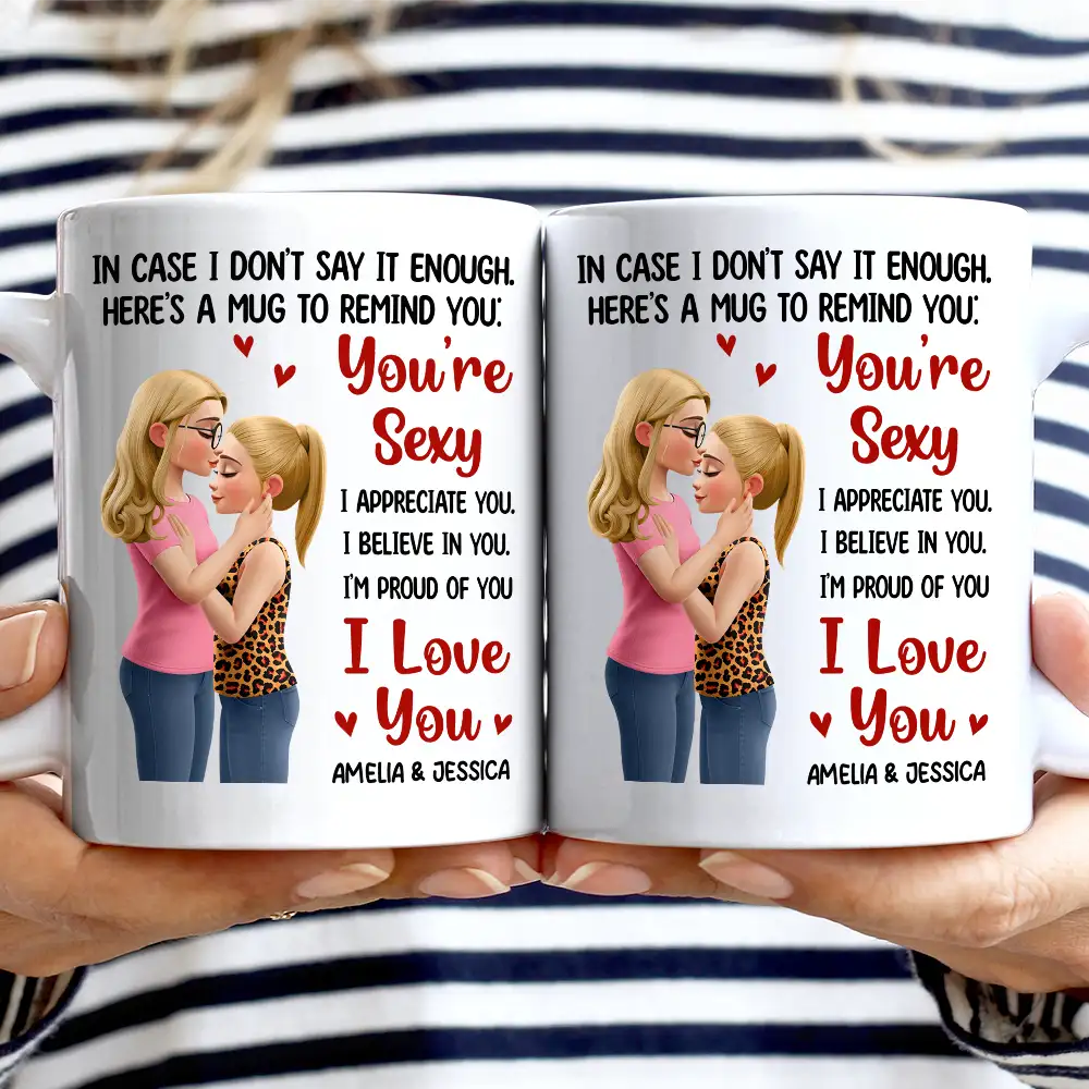 In Case I Don't Say It Enough Forehead Kiss Couple - Personalized Mug