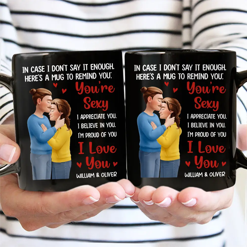 In Case I Don't Say It Enough Forehead Kiss Couple - Personalized Mug