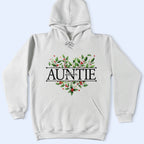 Mom Grandma Birth Flower Heart - Personalized T Shirt
