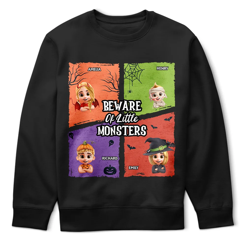 Beware Of Little Monsters - Personalized T Shirt