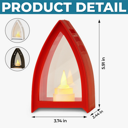 Custom Snowman LED Tabletop Lantern Light - Personalized Christmas Birthday Gifts For Mom, Dad, Brother, Sister, Kids - Love Remains Beyond The Years