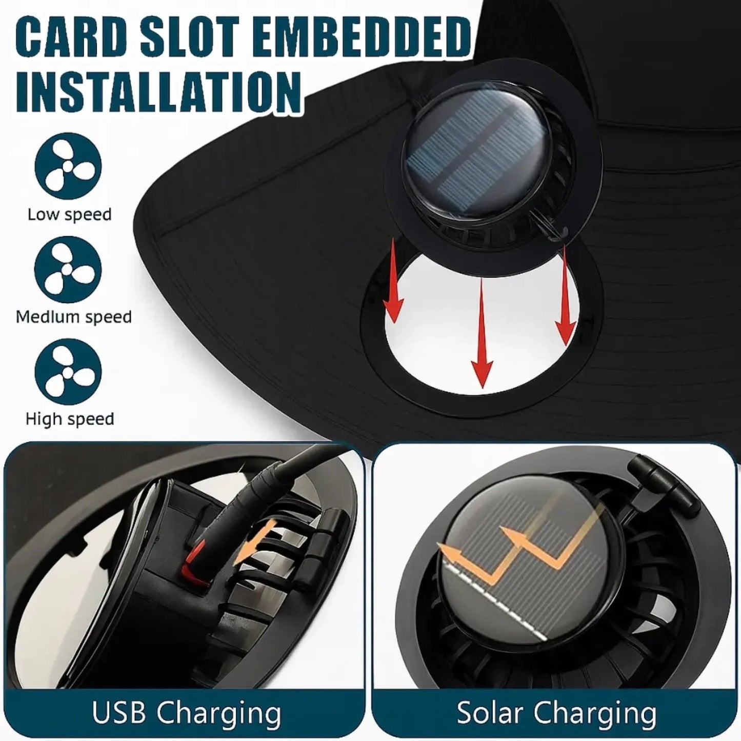 Custom Hat With Fans Solar Power - Personalized Garden Gifts For Gardeners - Garden Queen Vibes