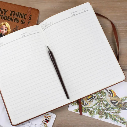 Funny Things My Students Say - Personalized Leather Journal