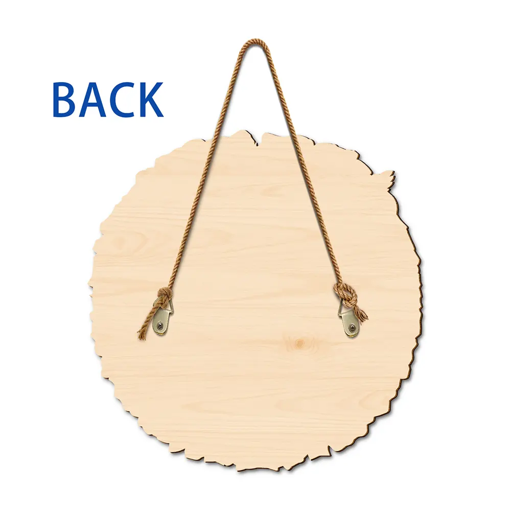 3D Effect Eagle Wreath 250th Anniversary - Personalized Custom Shaped Wood Sign