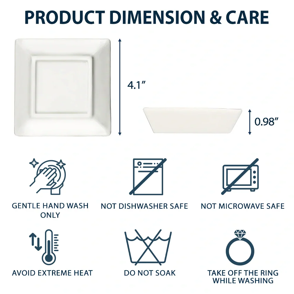 No One Will Ever Be As Entertained By Us As Backside - Personalized Ring Dish