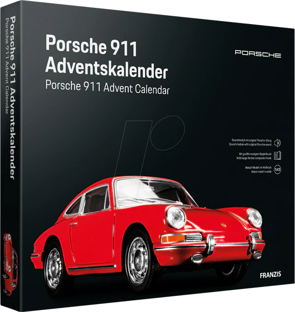 🚗Porsche 911 Christmas Advent Calendar: A 24-Day Surprise Journey for Car Enthusiasts!🎄