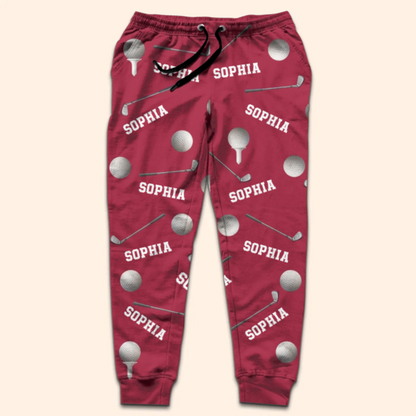 Custom Unisex Sweatpants - Personalized Christmas Birthday Golf Gifts For Men, Women - Game On Always