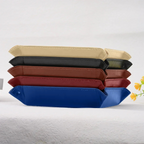 Congrats Grad Initial Name - Personalized Leather Valet Tray