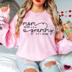 Custom Mom Grandma Est Year Sweatshirt