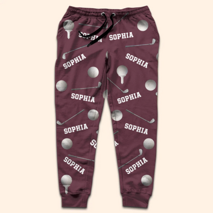 Custom Unisex Sweatpants - Personalized Christmas Birthday Golf Gifts For Men, Women - Game On Always