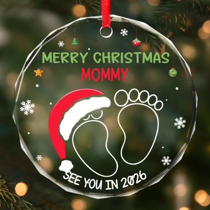 A New Chapter Of Love - Personalized Acrylic Circle Ornament