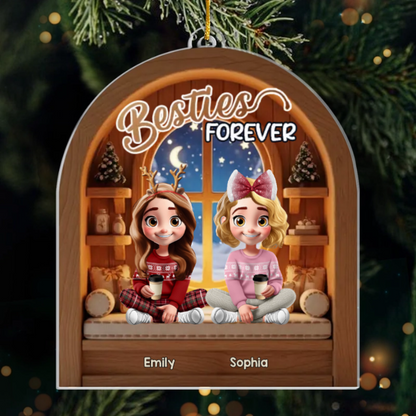 Gia Đình - Hồng Y Mẹ Bố Bà Ông Nội Hồng Y Vòng Tròn Trang Trí