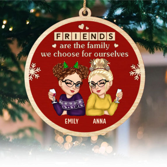 Gia Đình - Hồng Y Mẹ Bố Bà Ông Nội Hồng Y Vòng Tròn Trang Trí