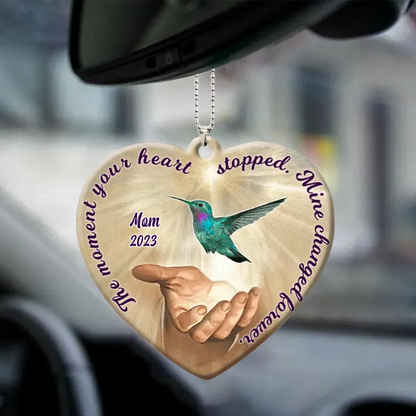 The Momment Your Heart Stopped Personalized Ornament