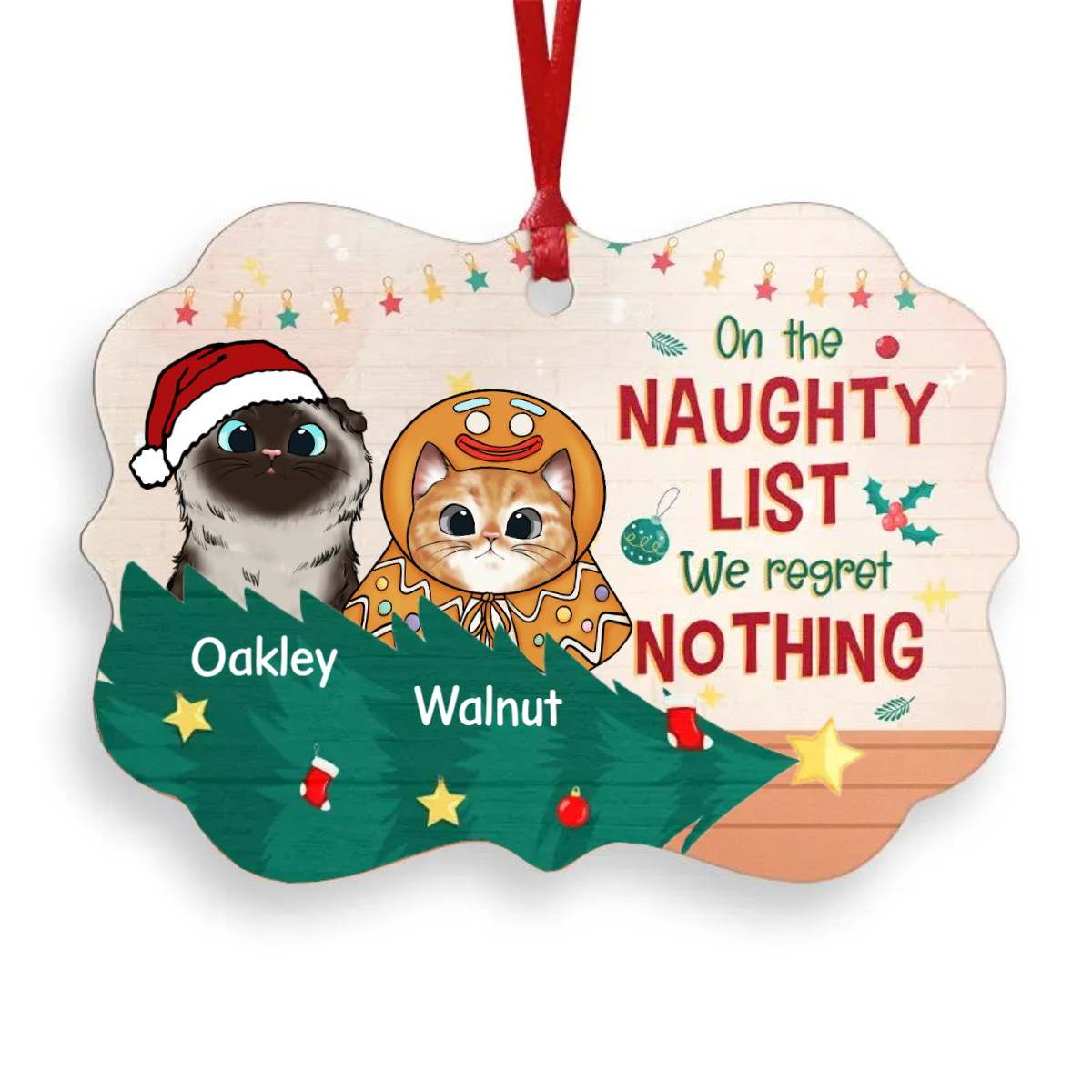 I've Been A Very Good Cat/Dog This Year - Personalized Custom Benelux Shaped Acrylic Christmas Ornament - Gift For Pet Lovers, Christmas Gift