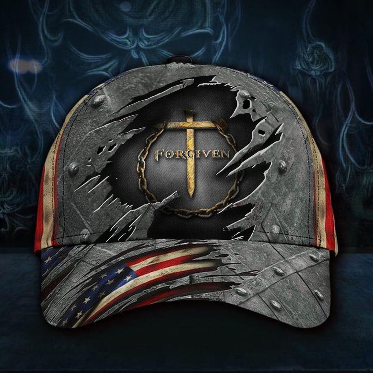 Jesus Cap - Forgiven - Personalized Cap (TL) - The Next Custom Gift