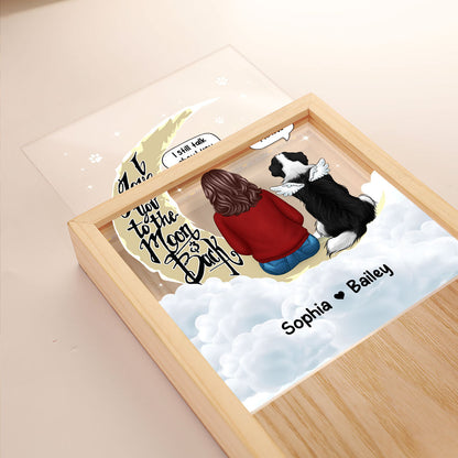 Pet Memorial Personalized Frame Light Box