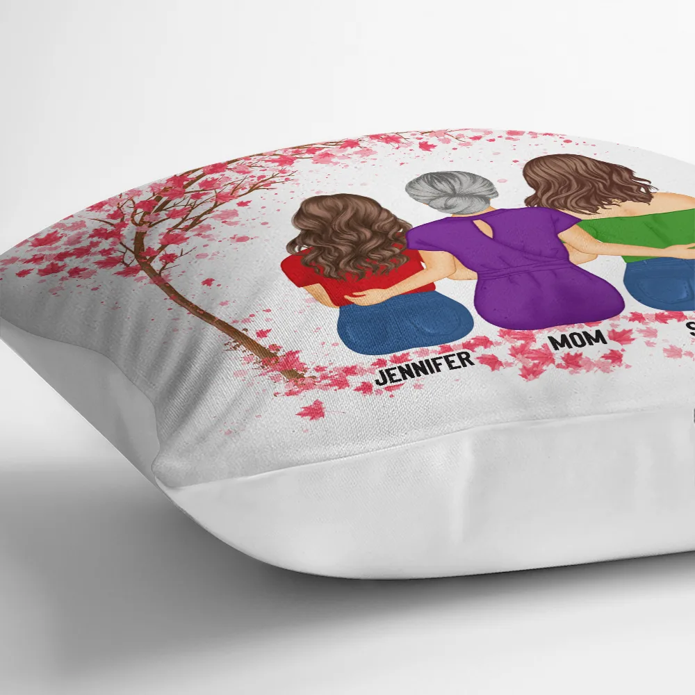 The Love Between Mother & Daughters Is Forever - Personalized Pillow