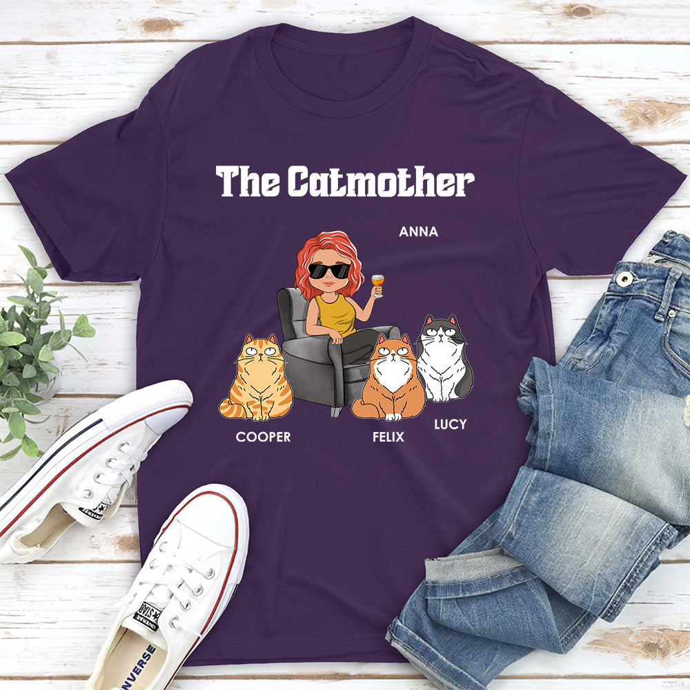 The Catmother - Personalized Custom Unisex T-shirt