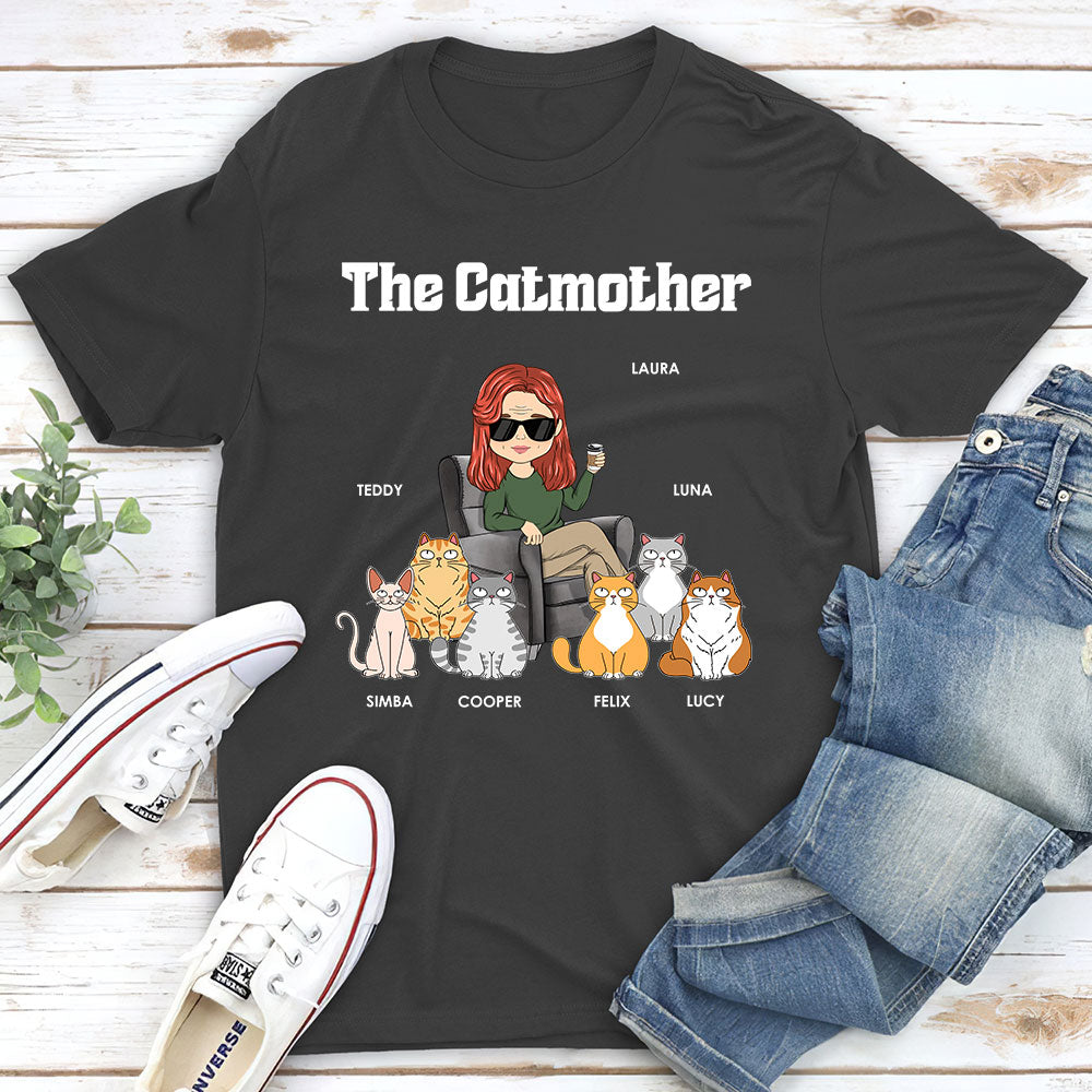 The Catmother - Personalized Custom Unisex T-shirt