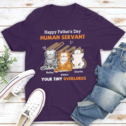 To My Human Servant - Personalized Custom Unisex T-shirt