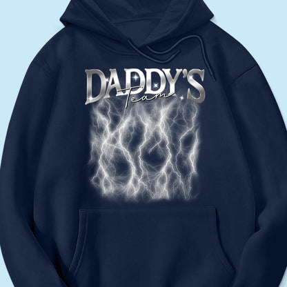 Bootleg Daddy‘s Team Photos Insert Personalized Shirt, Father's Day Gift For Dad, Husband