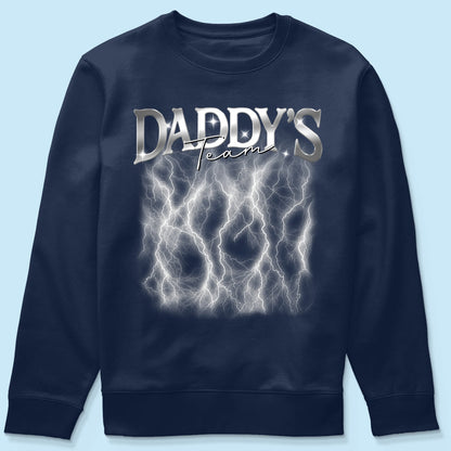 Bootleg Daddy‘s Team Photos Insert Personalized Shirt, Father's Day Gift For Dad, Husband