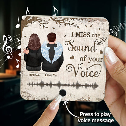 Always With You Couple Back View Under Tree Voice Message Keepsake Sympathy Gift Personalized Music Fridge Magnet