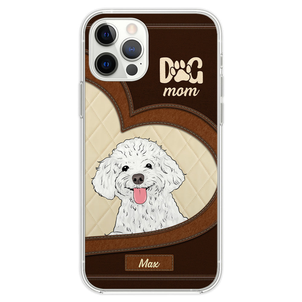 Lovely Peeking Dogs - Personalized Custom Phone Case