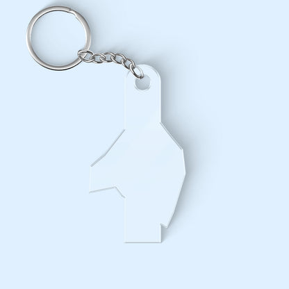 Y2K Couple Personalized Acrylic Keychain, Gift For Him, For Her